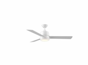 Joplin Ceiling Fan Matte White modern medium fans for everyday cooling