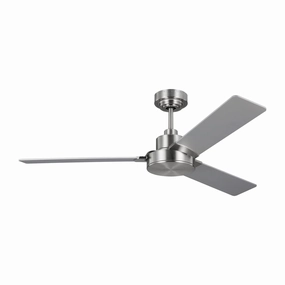 Jovie 52" Ceiling Fan Brushed Steel versatile medium fans for any space