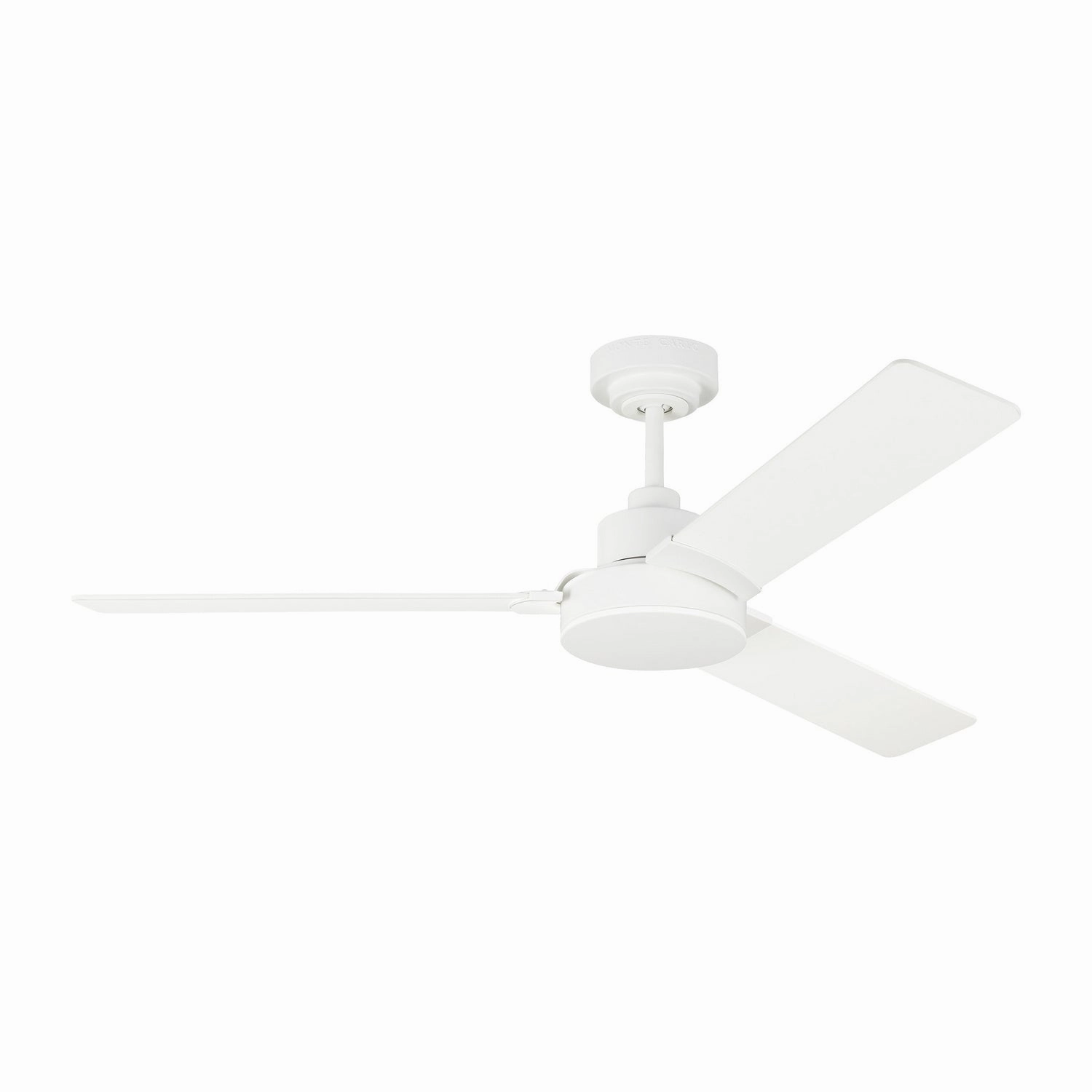 Jovie 52" Ceiling Fan Matte White medium size fans for home ventilation