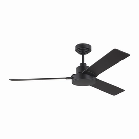 Jovie 52" Ceiling Fan Midnight Black oscillating medium fans with strong airflow
