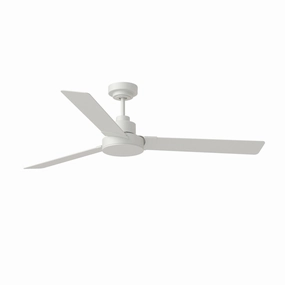 Jovie 58" Ceiling Fan Matte White portable medium fans with handle design