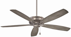 Kafe' 52"Ceiling Fan Burnished Nickel modern medium fans for everyday cooling