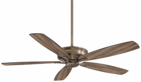 Kafe-Xl 60"Ceiling Fan Heirloom Bronze portable medium fans with handle design