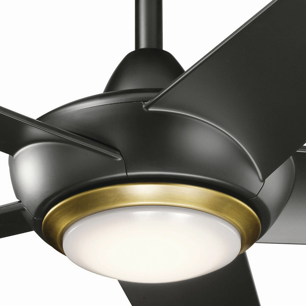 Kapono 52"Ceiling Fan Satin Black