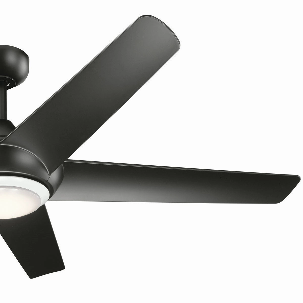 Kapono 52"Ceiling Fan Satin Black