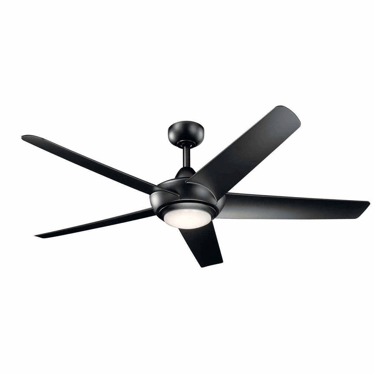 Kapono 52"Ceiling Fan Satin Black medium electric fans for multi-room use