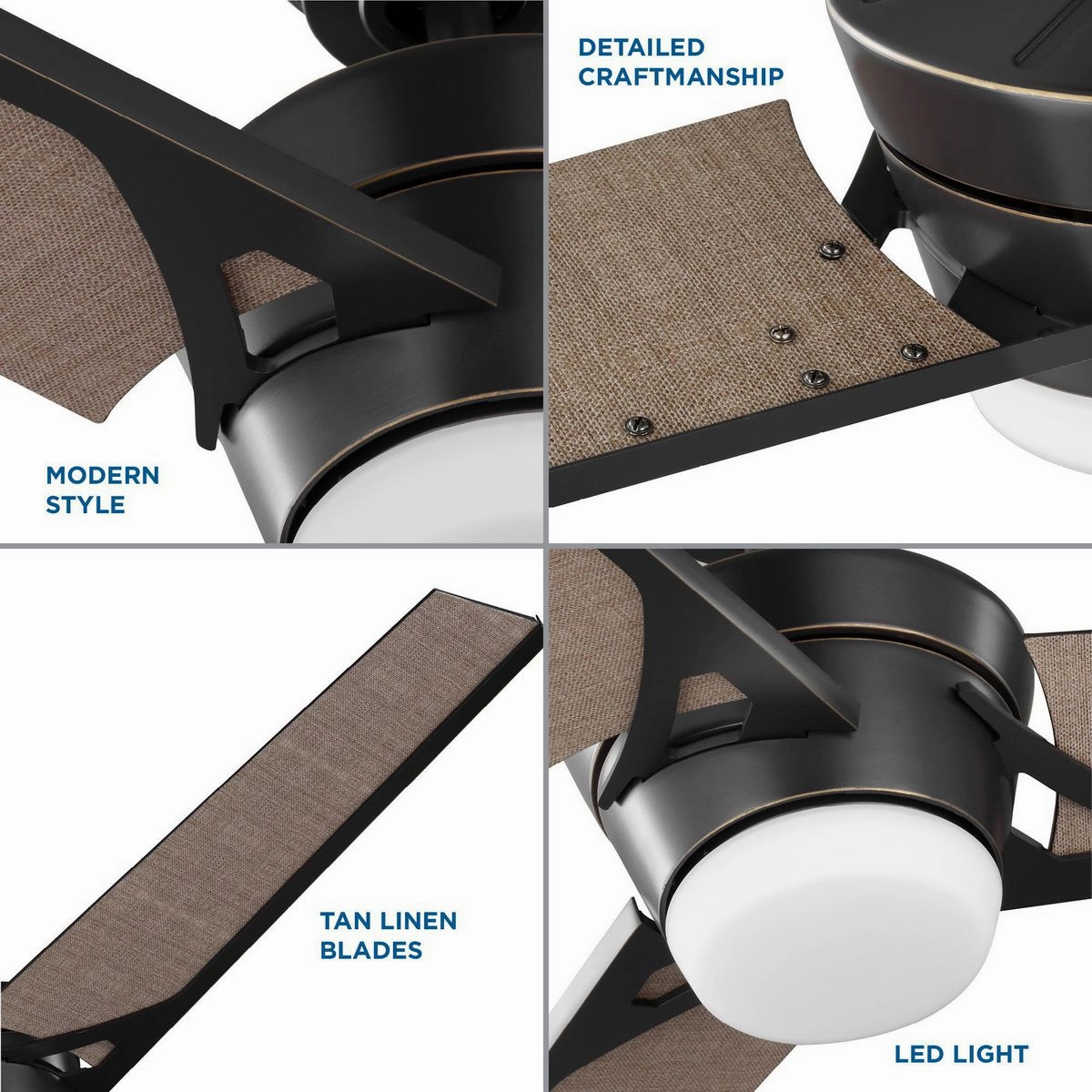 Kasota 56"Ceiling Fan Oil Rubbed Bronze