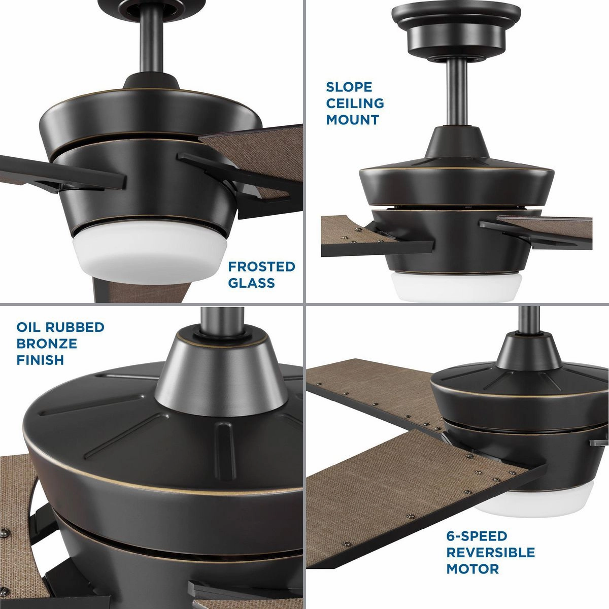 Kasota 56"Ceiling Fan Oil Rubbed Bronze