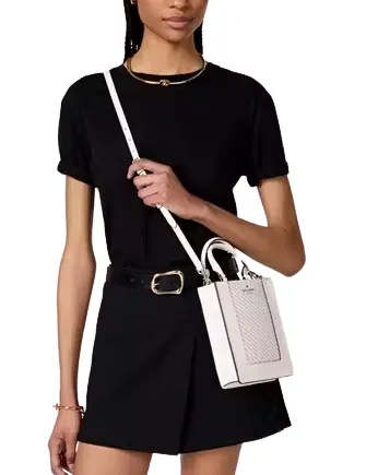 Kate Spade New York Lena Straw Mini Tote Kate Spade New York Bags