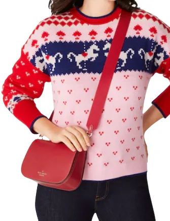 Kate Spade New York Madison Saffiano Leather Saddle Bag Kate Spade New York Bags