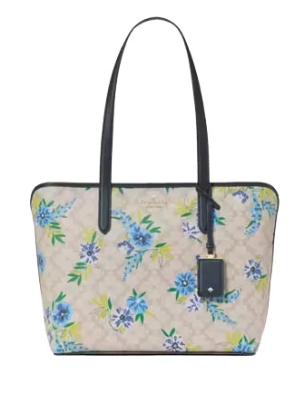 Kate Spade New York Spade Flower Floral Large Tote Kate Spade New York Bags