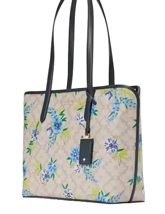 Kate Spade New York Spade Flower Floral Large Tote Kate Spade New York Bags