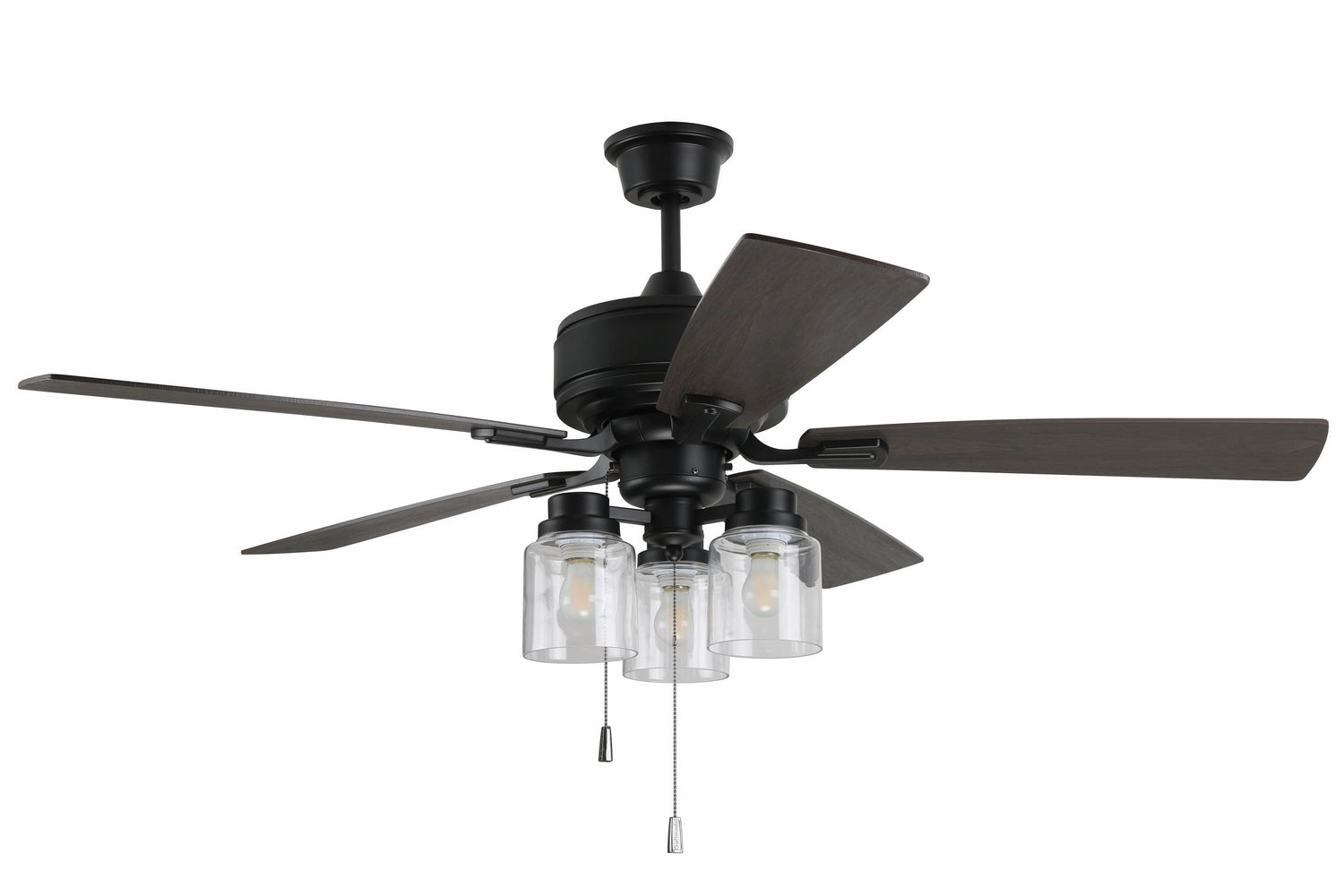 Kate 52" Ceiling Fan Flat Black