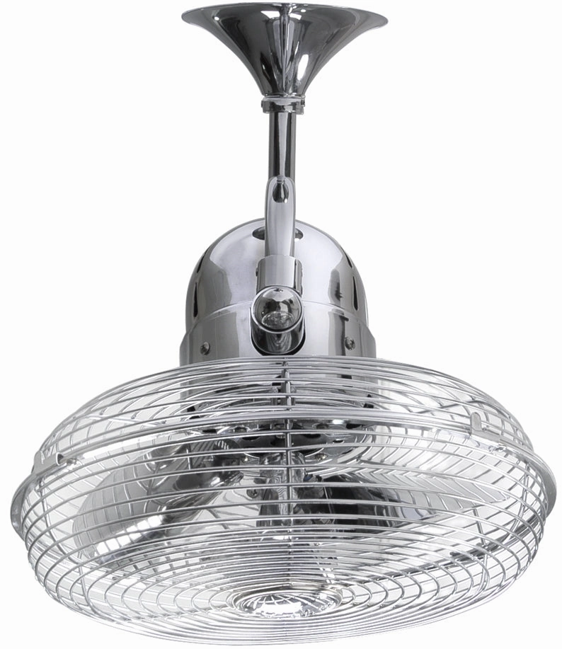 Kaye 13"Wall Fan Polished Chrome