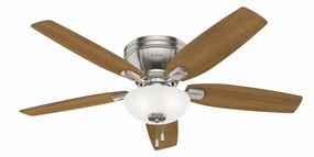 Kenbridge 52"Ceiling Fan Brushed Nickel ifan smart fans for connected homes