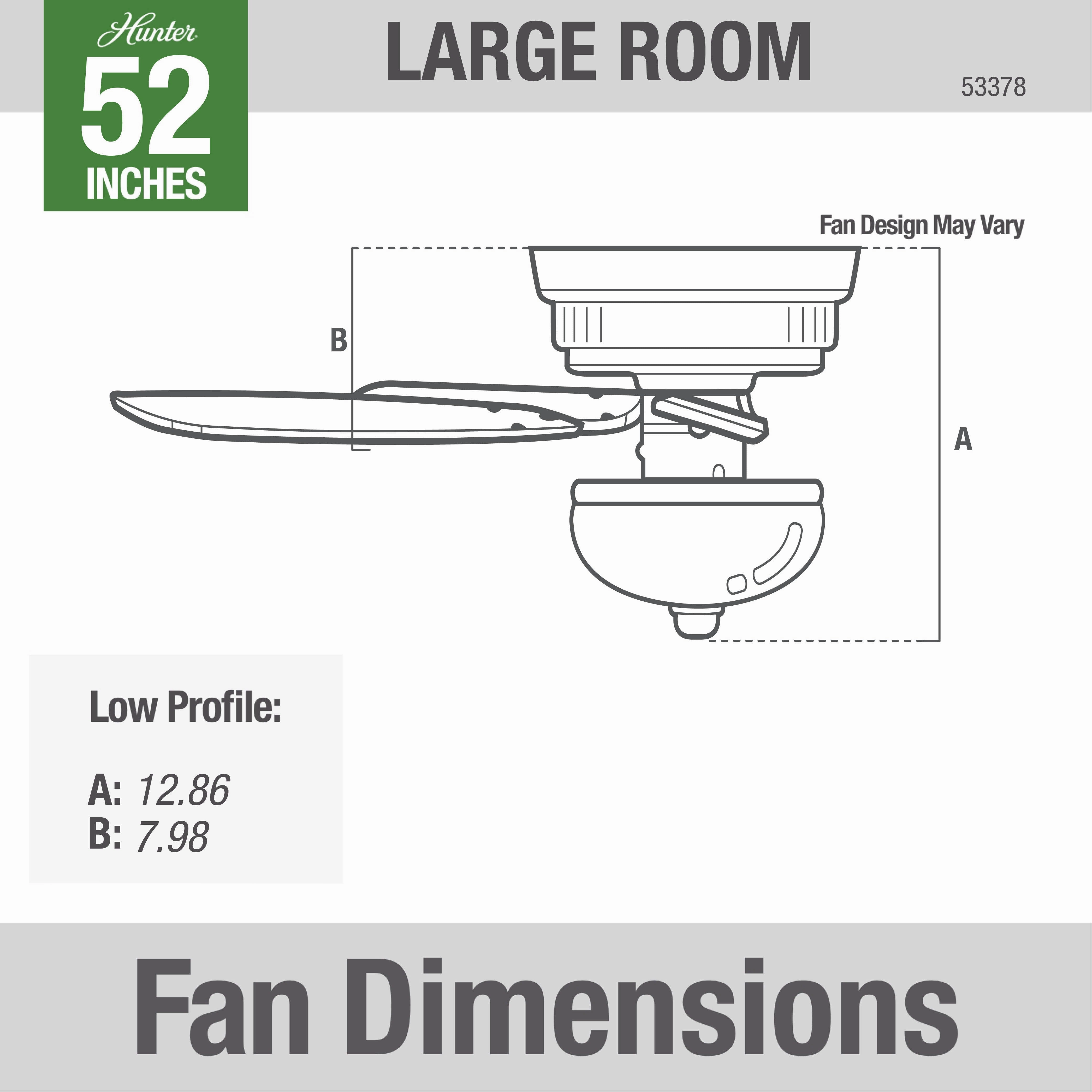 Kenbridge 52"Ceiling Fan Fresh White