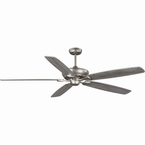 Kennedale 72"Ceiling Fan Painted Nickel versatile medium fans for any space