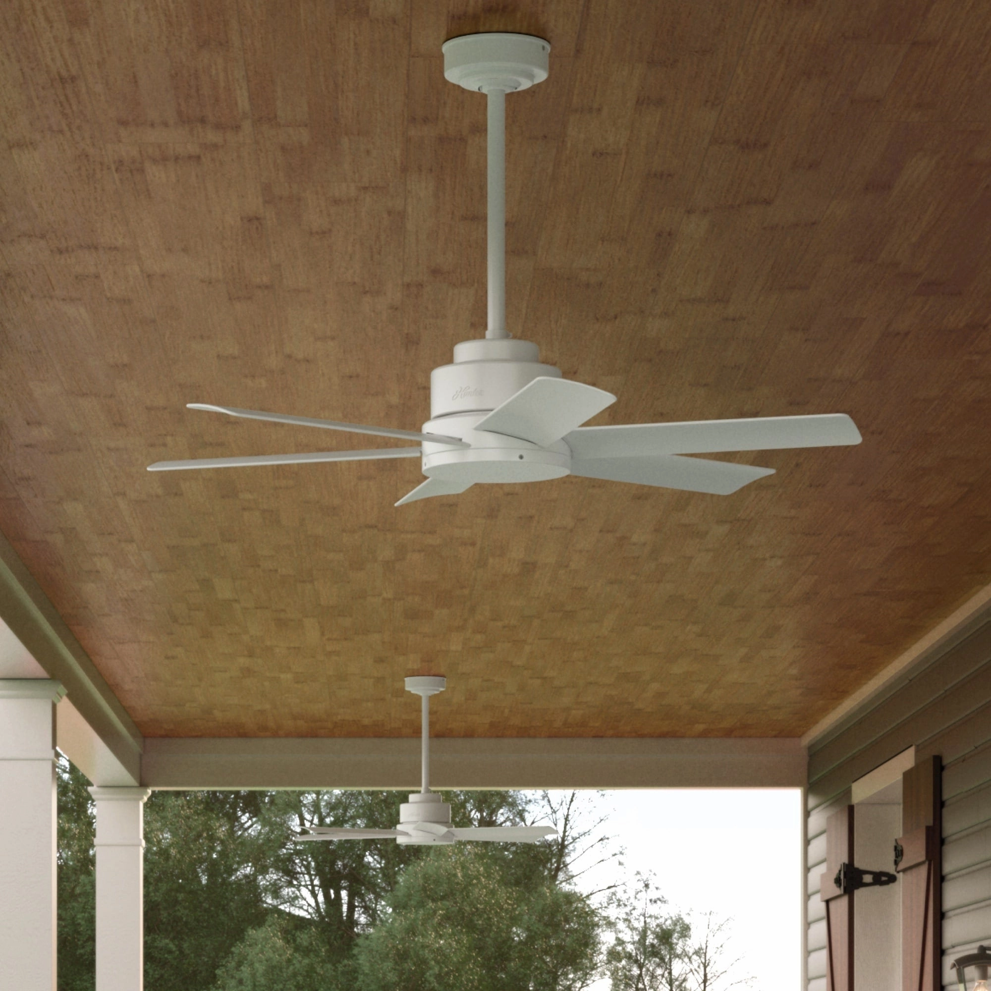 Kennicott 44"Ceiling Fan Fresh White