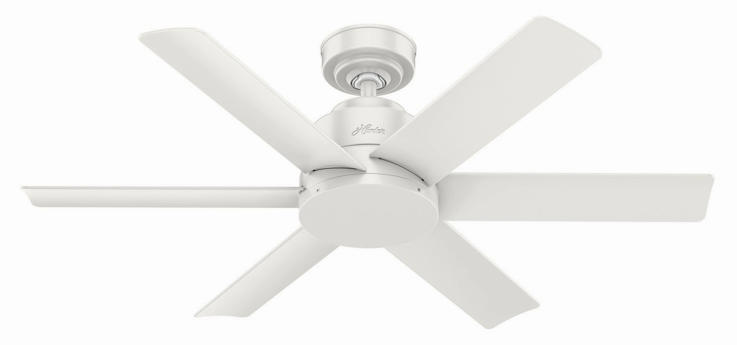 Kennicott 44"Ceiling Fan Fresh White quiet small fans for desk or nightstand