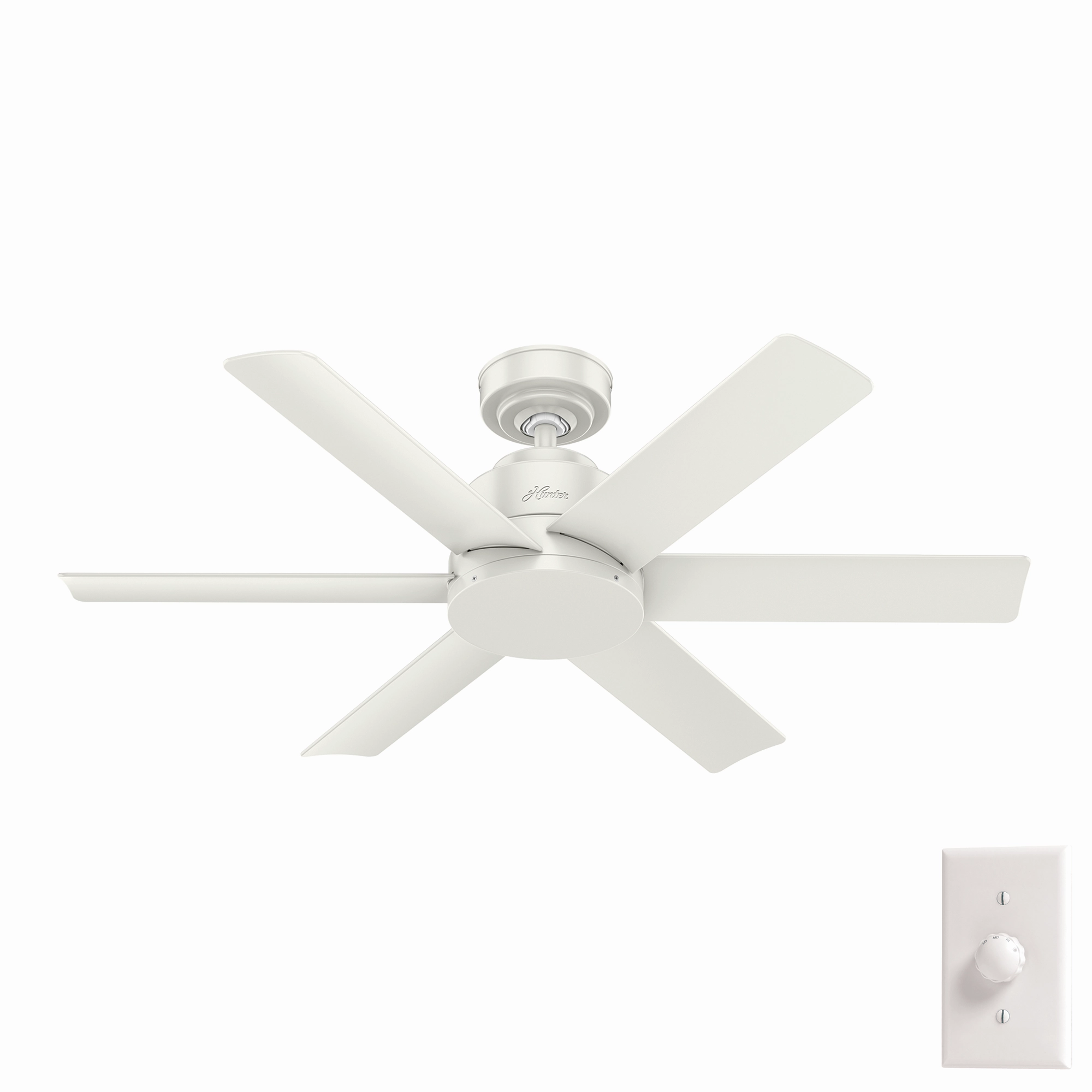 Kennicott 44"Ceiling Fan Fresh White