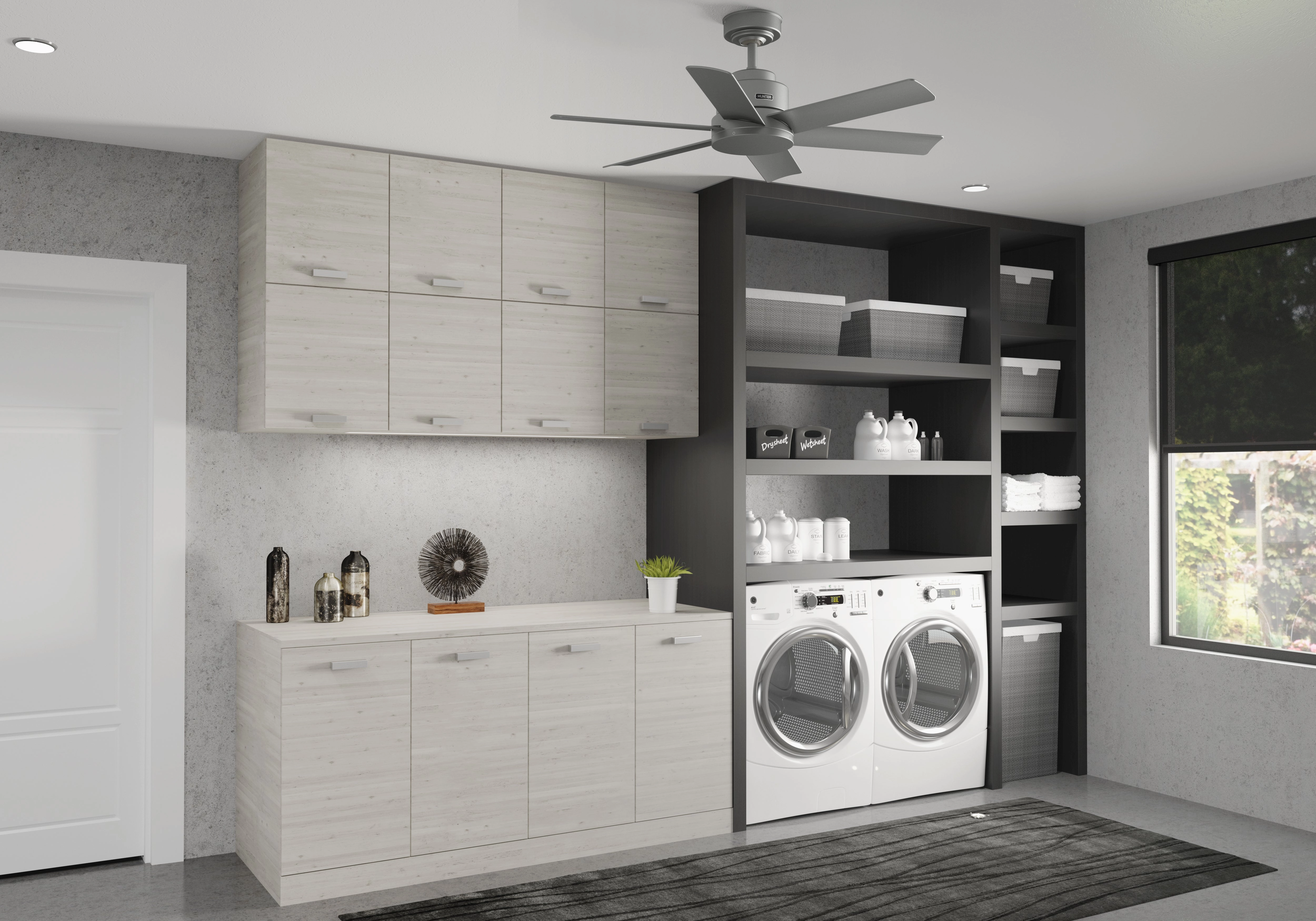 Kennicott 44"Ceiling Fan Matte Silver