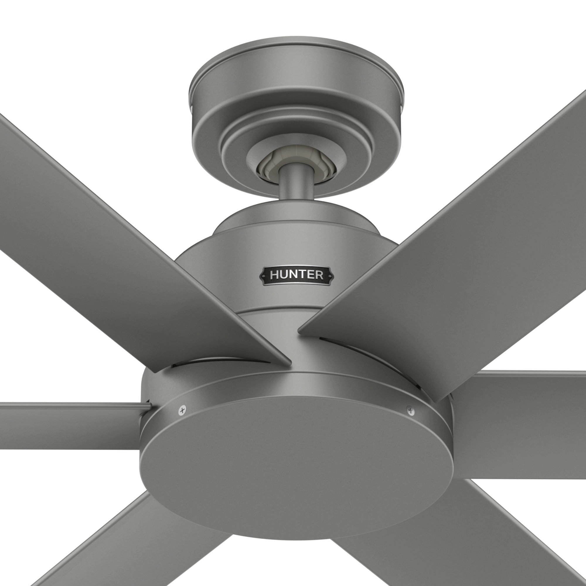 Kennicott 44"Ceiling Fan Matte Silver