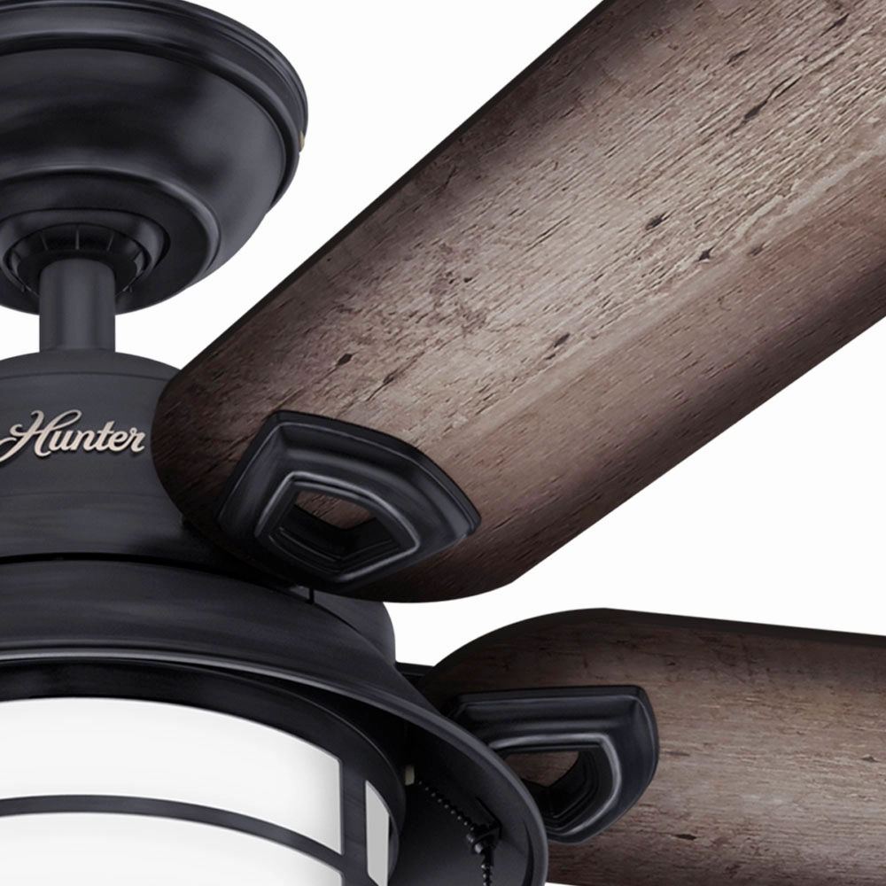 Key Biscayne 54"Ceiling Fan Weathered Zinc