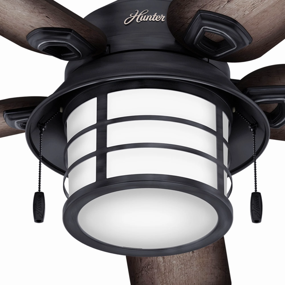 Key Biscayne 54"Ceiling Fan Weathered Zinc