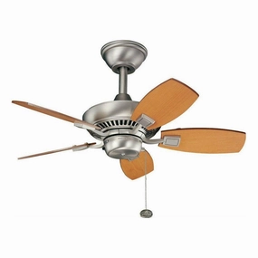 Kichler 30 Inch Canfield Fan quiet ceiling fans with remote control