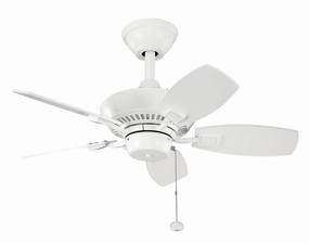 Kichler 30"Ceiling Fan compact indoor fans for apartment use