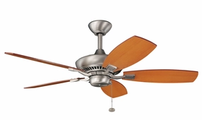 Kichler 44"Ceiling Fan compact indoor fans for apartment use