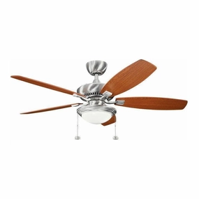 Kichler 52 In Canfield Select Fan LED quiet ceiling fans with remote control