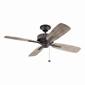 Kichler 52 Inch Eads Patio Fan efficient ceiling fans for home cooling