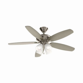 Kichler 52 Inch Renew Premier Fan LED quiet ceiling fans with remote control