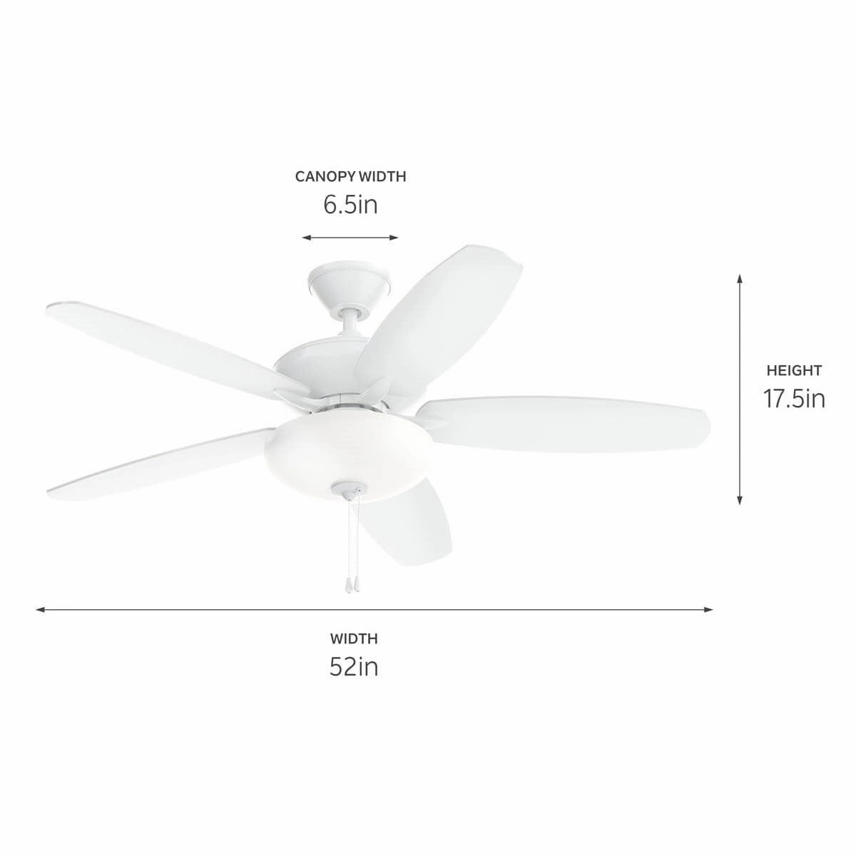 Kichler 52"Ceiling Fan