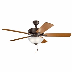 Kichler 52"Ceiling Fan adjustable indoor fans for cool airflow