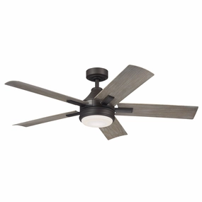 Kichler 52"Ceiling Fan quiet indoor fans for bedrooms and offices