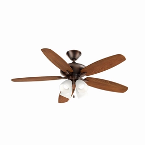 Kichler 52"Ceiling Fan compact indoor fans for apartment use