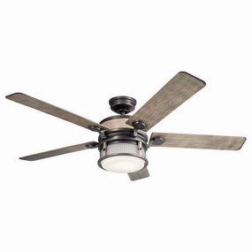 Kichler 60 Inch Ahrendale Fan LED quiet ceiling fans with remote control
