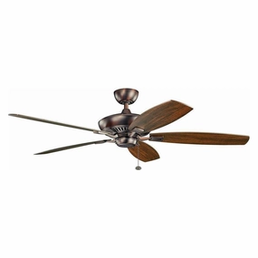 Kichler 60 Inch Canfield XL Fan quiet ceiling fans with remote control