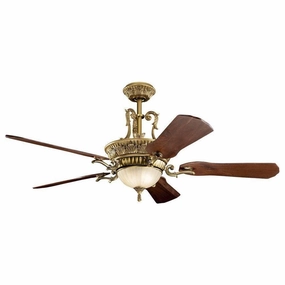 Kichler 60 Inch Kimberley Fan LED efficient ceiling fans for home cooling