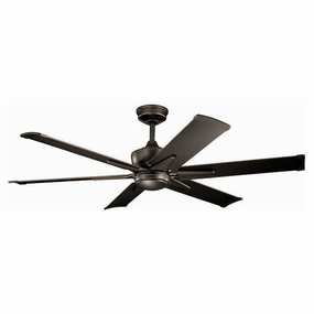 Kichler 60 Inch Szeplo II Fan LED quiet ceiling fans with remote control