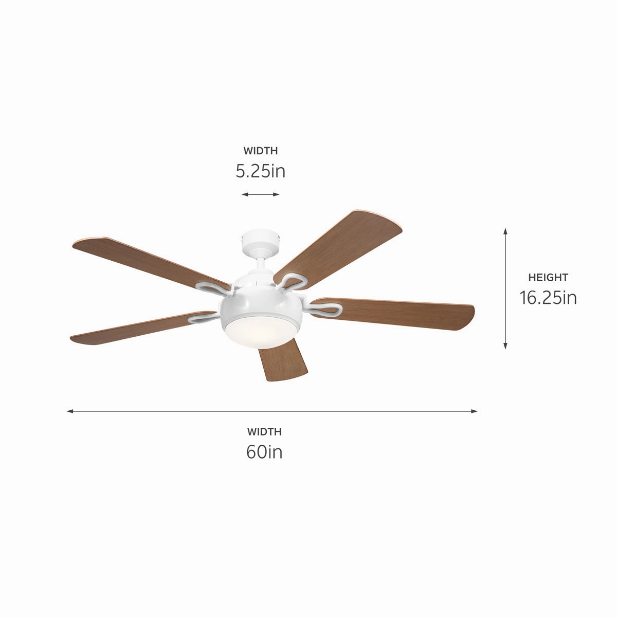 Kichler 60"Ceiling Fan