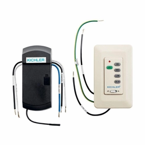 Kichler 65K Wall Control System  LF ceiling fan control kits with remote
