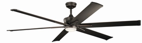 Kichler 80"Ceiling Fan powerful indoor fans for whole-room cooling