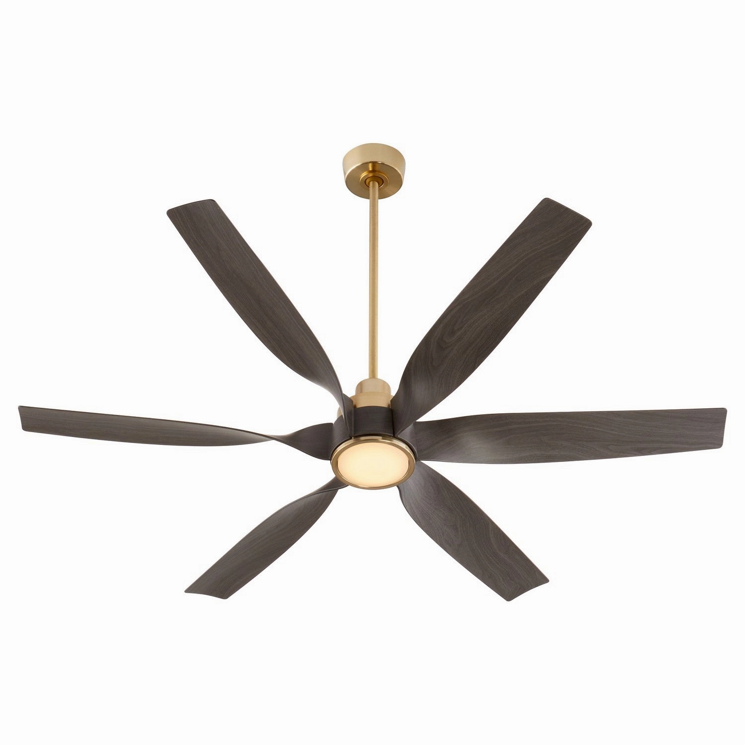 Kimbo 60" Patio Fan Aged Brass