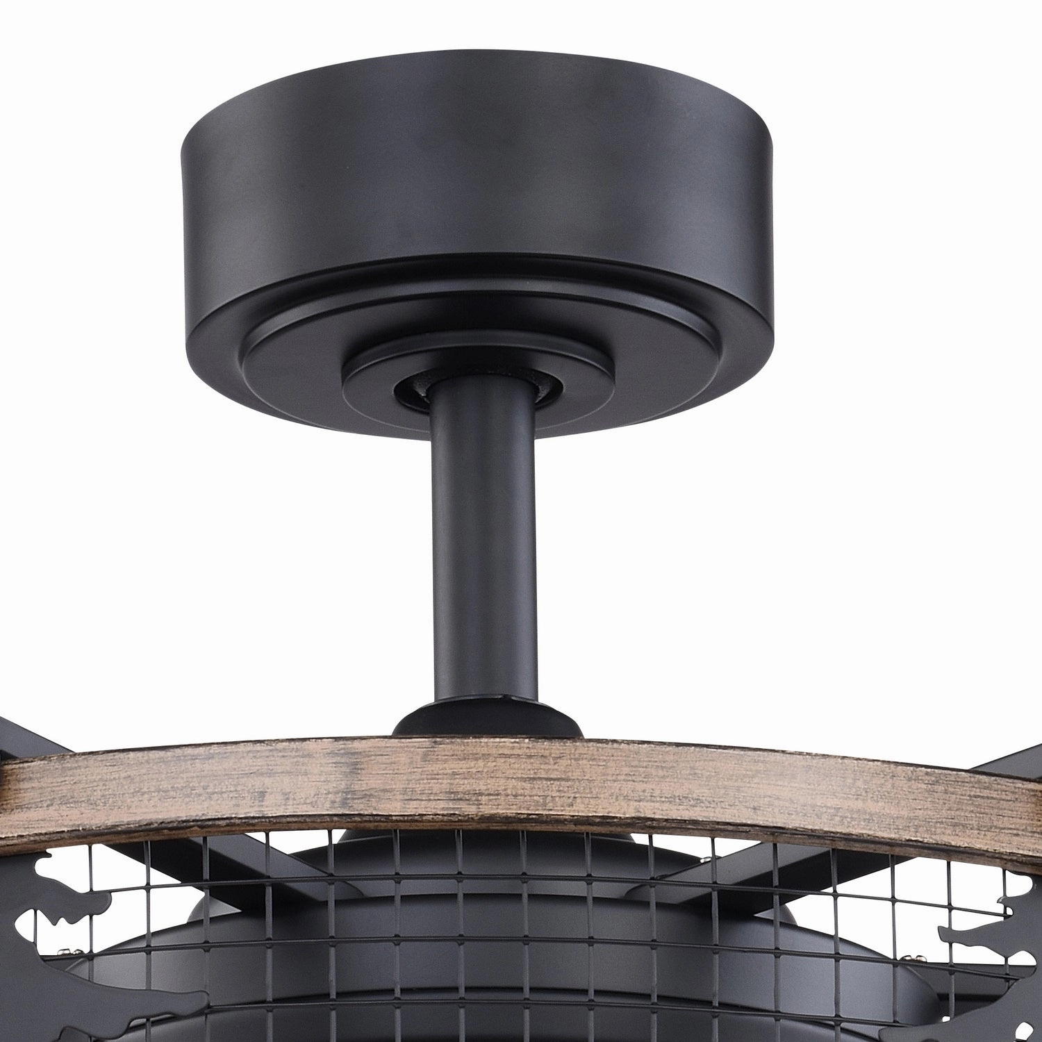 Kodiak 21"Ceiling Fan Oil Rubbed Bronze and Burnished Teak