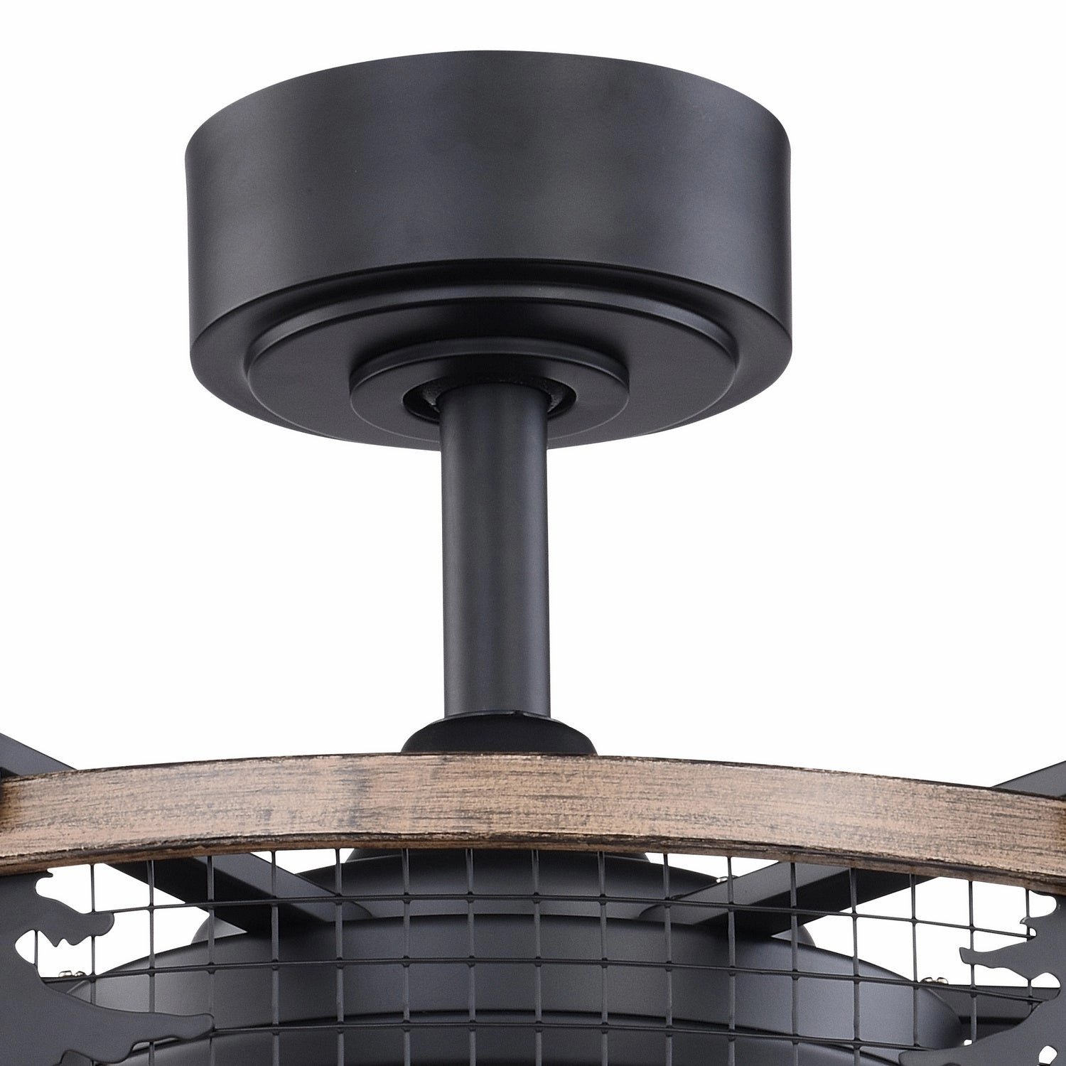 Kodiak 21"Ceiling Fan Oil Rubbed Bronze and Burnished Teak
