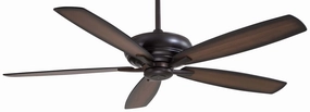 Kola-Xl 60"Ceiling Fan Kocoa medium size fans for home ventilation