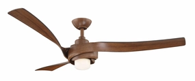 Kurve 60"Ceiling Fan Walnut mini handheld fan for personal travel use